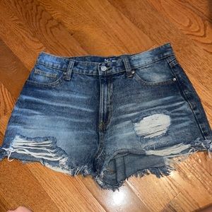 NOBO Ripped Jean shorts